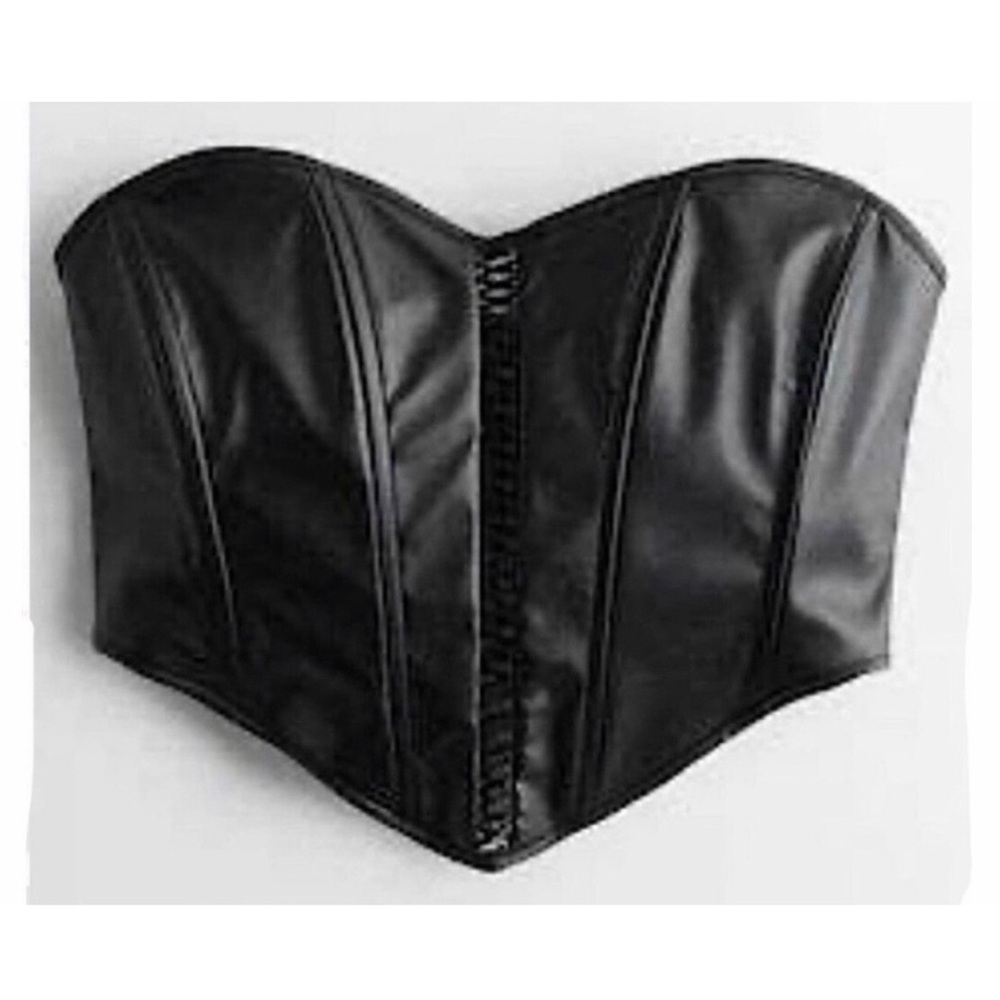 Hollister - Faux Leather Corset